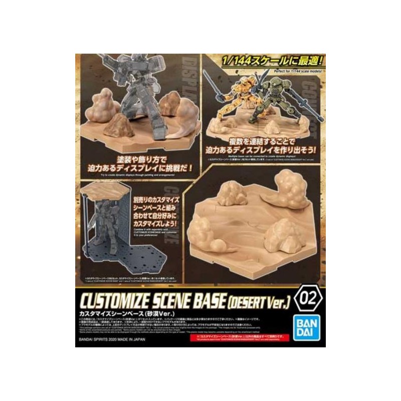 GUNDAM - Customize Scene Base 02 Desert Version - Model Kit