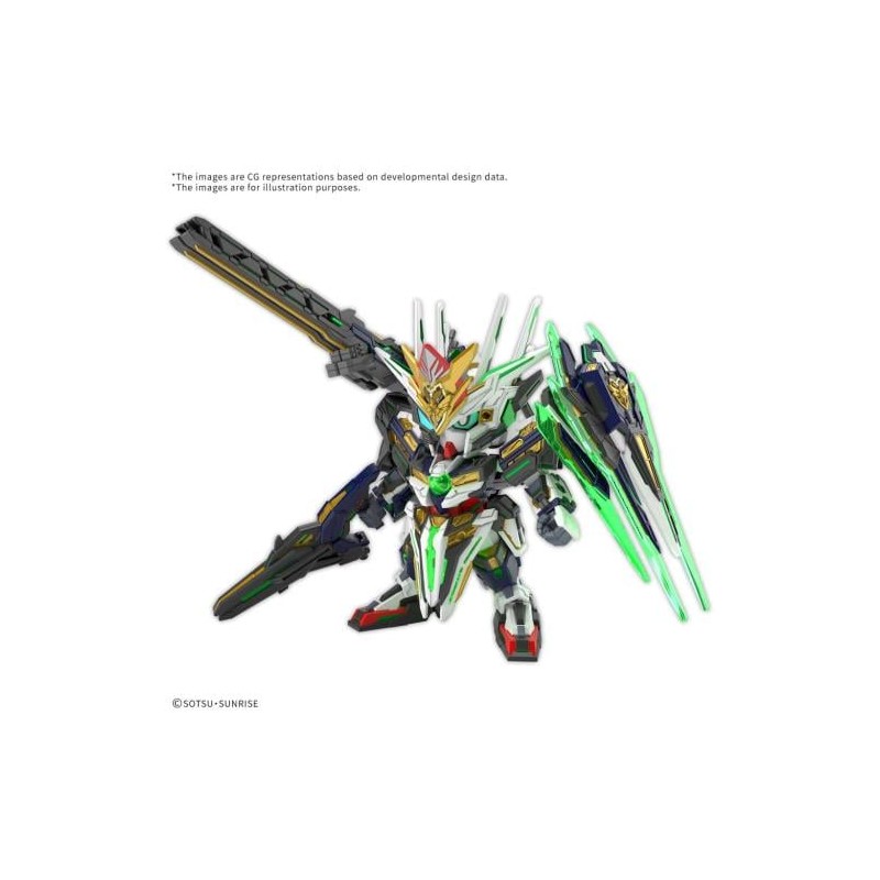 GUNDAM - SDW HEROES CAPTAIN QAN[T] GF - Model Kit