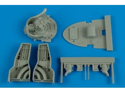 F8F-1 Bearcat wheel bay for Hobby Boss 