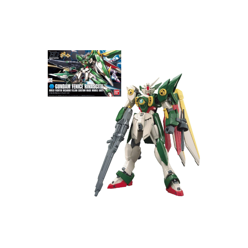 GUNDAM - HGBF 1/144 Wing Gundam Fenice - Model Kit 13cm