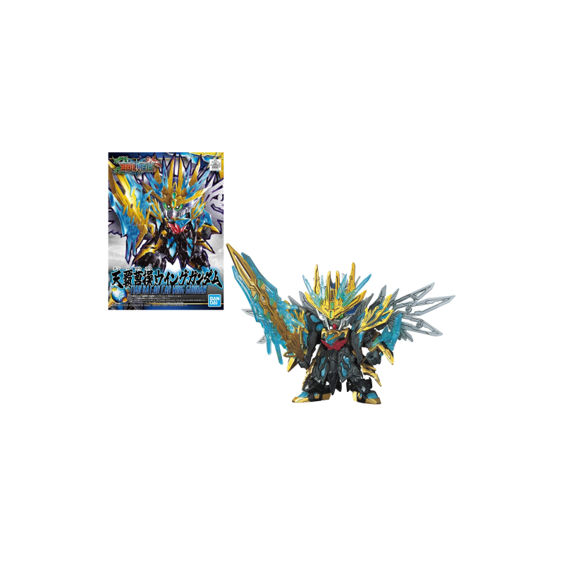 GUNDAM - Model Kit - SD Sangoku Sokets Tien Ba Cao Cao Wing G - 8.5cm