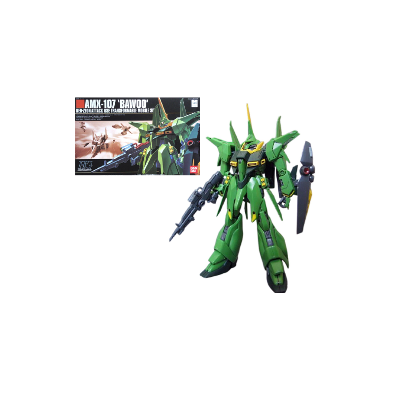 GUNDAM - HG 1/144 AMX-107 Bawoo Neo-Zeon Attack - Model Kit