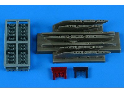 F-5E Tiger II pylons & missile launchers für AFV CLUB 