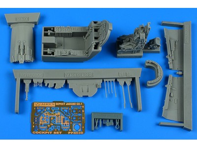 Sepecat Jaguar GR.1 cockpit set for Airfix 