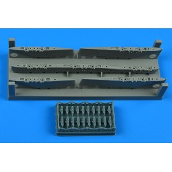 Sepecat Jaguar GR.1/GR.1a pylons without covers for Airfix 
