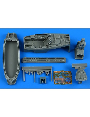 F-22A Raptor cockpit set for Academy 