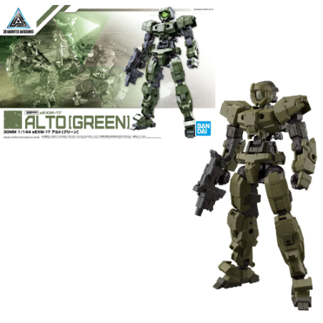 GUNDAM - 30MM 1/144 eEXM-17 Alto Green - Model Kit