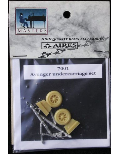 TBM Avenger undercarriage set for HASEGAWA 