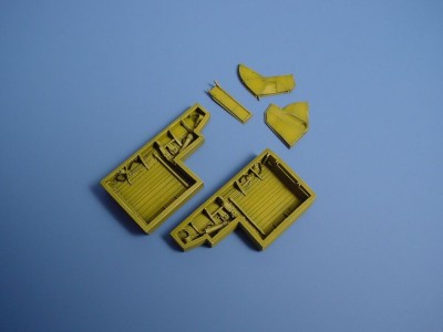 P-47 Thunderbolt wheel bays for ACADEMY 