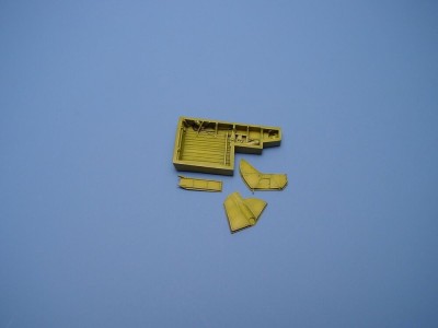 P-47 Thunderbolt wheel bays for ACADEMY 