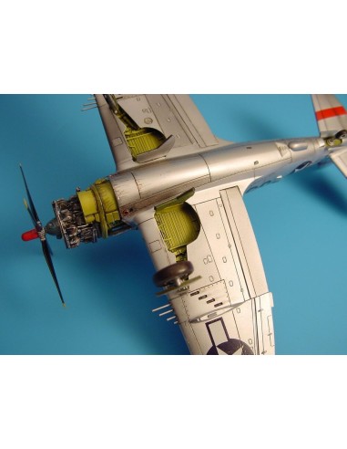 P-47 Thunderbolt wheel bays for ACADEMY 