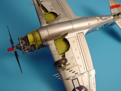 P-47 Thunderbolt wheel bays for ACADEMY 