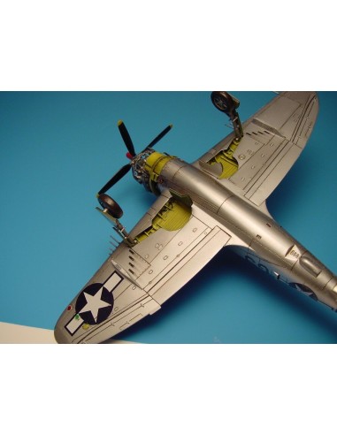 P-47 Thunderbolt wheel bays for ACADEMY 