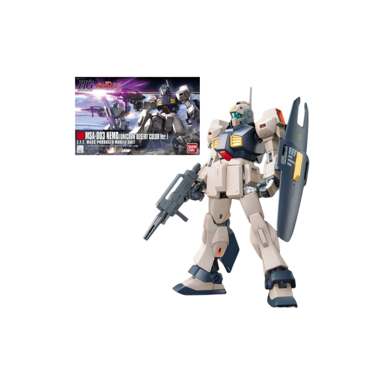 GUNDAM - 1/144 HGUC MSA-003 NEMO ( Unicorn Desert Color ) - Model Kit