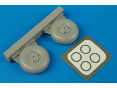 Lancaster wheels & paint masks for Revell kit 