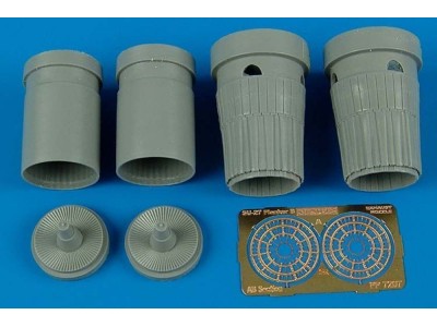 Su-27 Flanker B exhaust nozzles Für Italeri Bausatz 