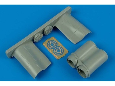 BAC Lightning F.6/F.2A exhaust nozzles Für Trumpeter Bausatz 