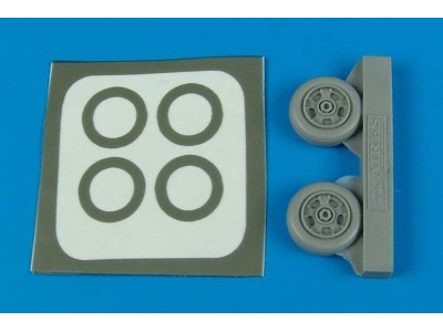 A-7A/B/E Corsiar II wheels & paint masks für Hobby Boss Bausatz 