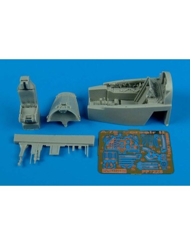 A-7E Corsiar II (early v.) cockpit set für Hobby Boss Bausatz 
