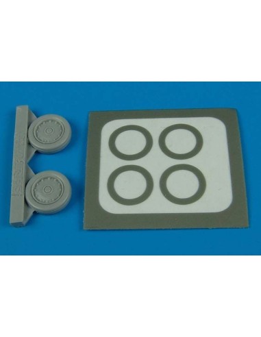A-4 Skyhawk wheels (late) & paint masks 