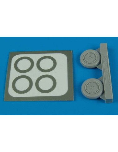 F-8 Crusader wheels & paint masks 