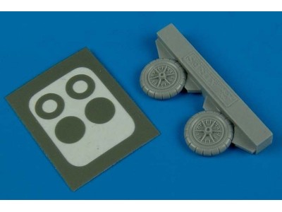 Bf 109E/F wheels 