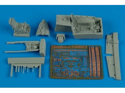 Su-27 Flanker B cockpit set (HAS) 