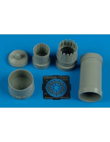 F-16l Sufa exhaust nozzle for Kinetic 