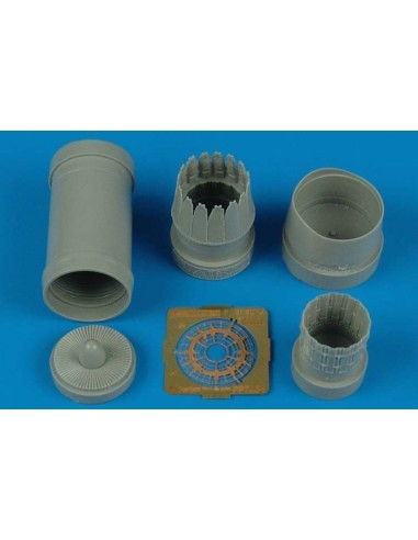 F-16l Sufa exhaust nozzle for Hasegawa 