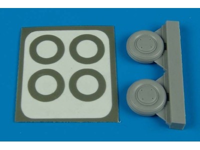 P-40 wheels & paint masks (type B) 