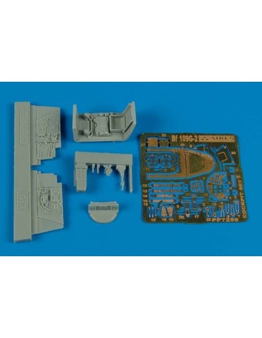 Bf 109G-2 cockpit set for Fine Models 