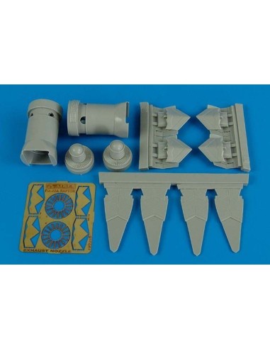 F-22A Raptor exhaust nozzle for Academy 