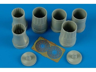 Su-33 Flanker D exhaust nozzles (HAS) 
