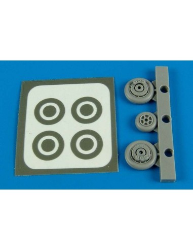 F9F Panther wheels & paint masks for HB 