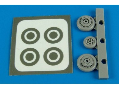 F9F Panther wheels & paint masks for HB 