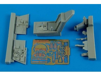 Bf-109E-3/E-4 cockpit set for Airfix 