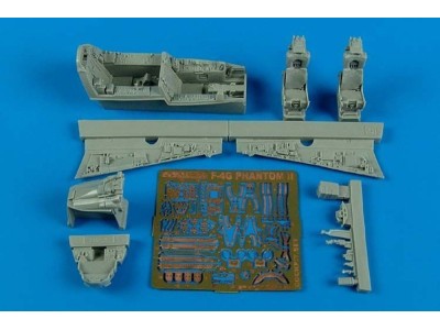 F-4G Phantom II cockpit set for Hasegawa 