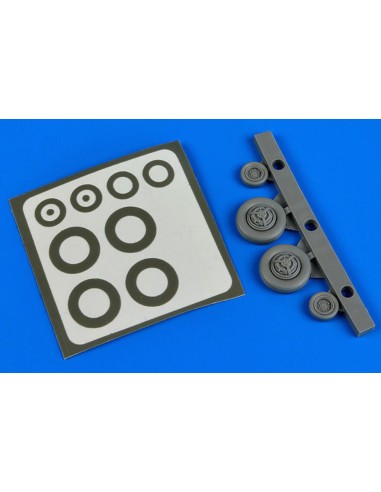 F-100 Super Sabre wheels & paint masks 