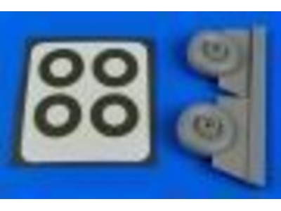 C-47 Skytrain wheels &paint masks f.Airf 