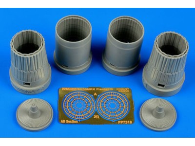 Su-30MKK Flanker G exhaust nozzles f.Tru 