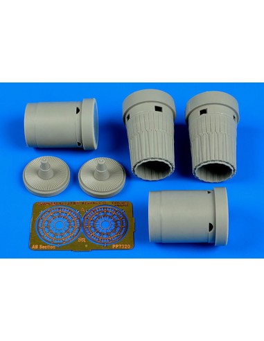Su-27SM Flanker B exhaust nozzles f.Zvez 