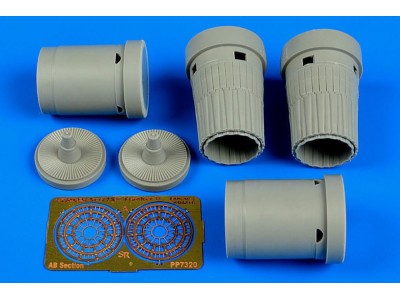 Su-27SM Flanker B exhaust nozzles f.Zvez 