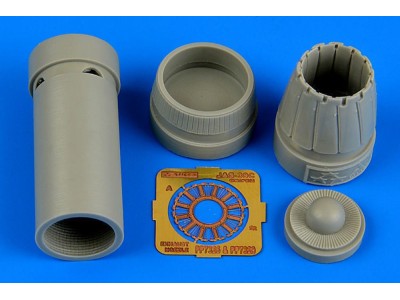 JAS-39C Gripen exhaust nozzle-closed f.R 