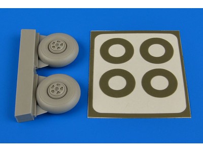 Beaufighter wheels(five spoke)&paint mas 