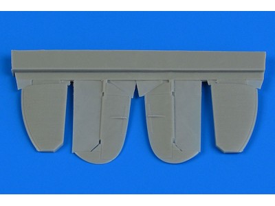 Spitfire Mk.IX control surfaces (metal) for Eduard 