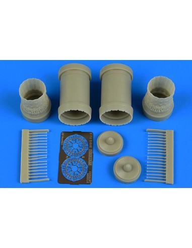 F-15E Strike Eagle exhaust nozzles (new kit) for Academy 