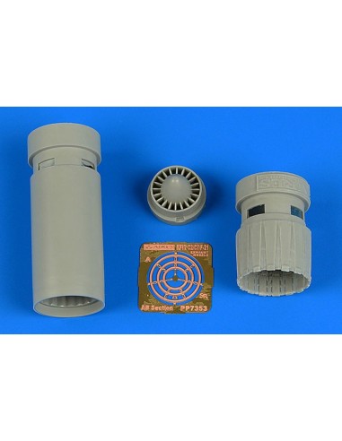 IAI Kfir C2/C7 exhaust nozzles for AMK 