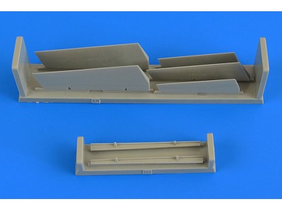A-7 Corsair II control surfaces f.FUJIMI 