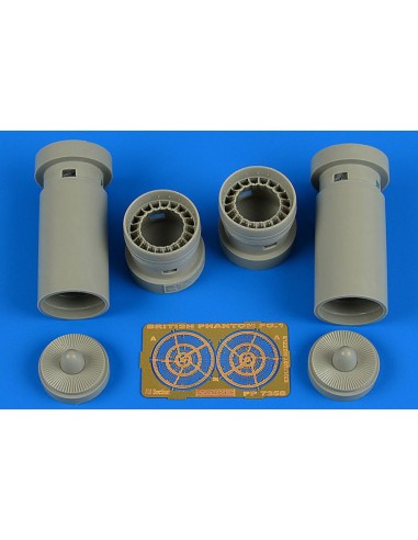 FG.1 British Phantom exhaust nozzles for Airfix 