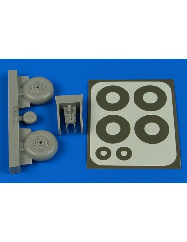 Wellington wheels & Paint masks (early) for Airfix 